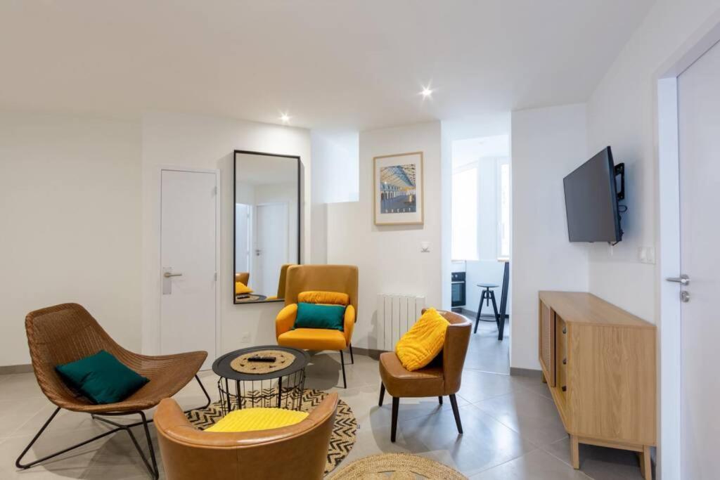 La Chambre Liberte 2, Sdb Privative Et Tv, Cuisine Salon Partages, Confort Et Hypercentre Μπρεστ Εξωτερικό φωτογραφία
